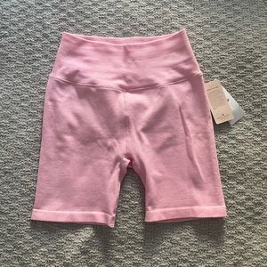 Spiritual gangster pink shorts